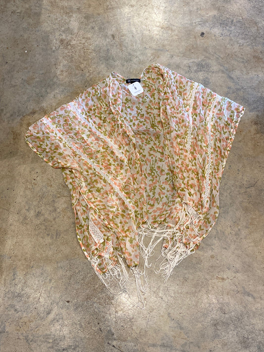 INC International Concepts Floral Shawl