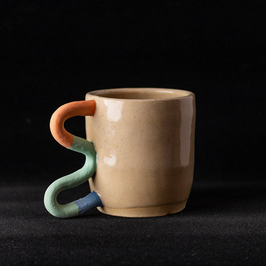 Morg Made This | Wavy Handled Mug