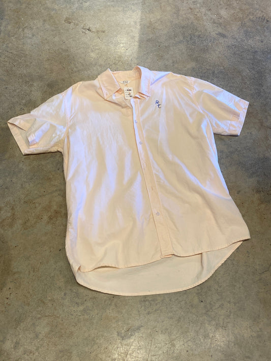 Polar Peach Button Up XLarge Shirt RV066