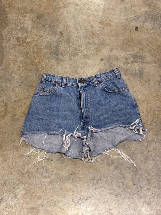 Levi 532 Denim Shorts size 33 made in Canada