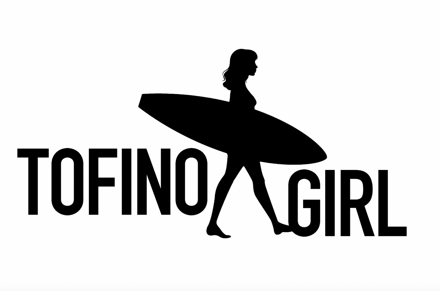 Two Trees | Tofino Girl Die Cut Sticker