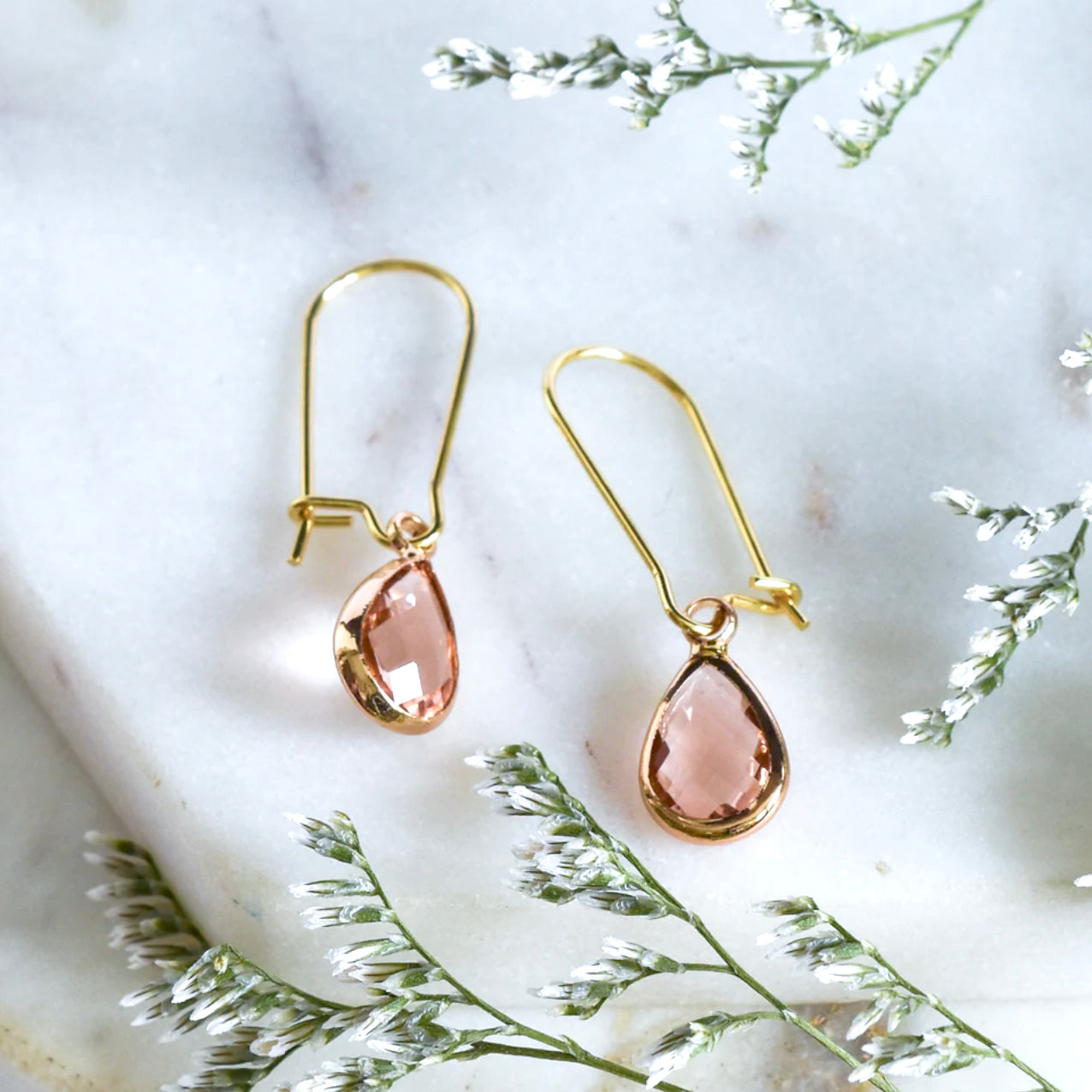 Whimsy’s Jewels | Kidney Hook Drop Earrings