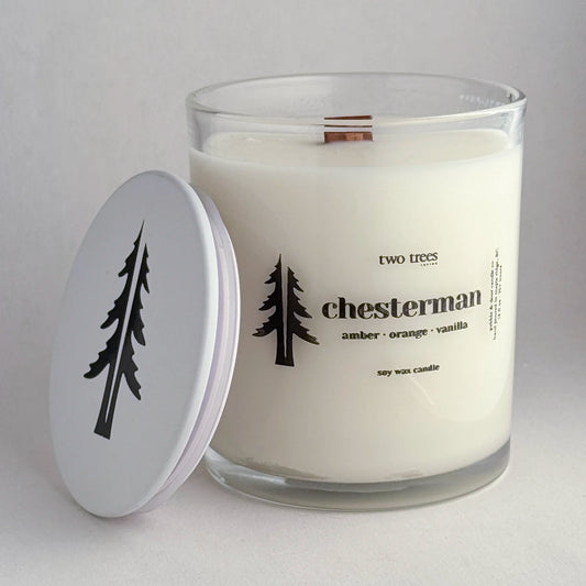 Two Trees x P&D | Glass Candle with Lid