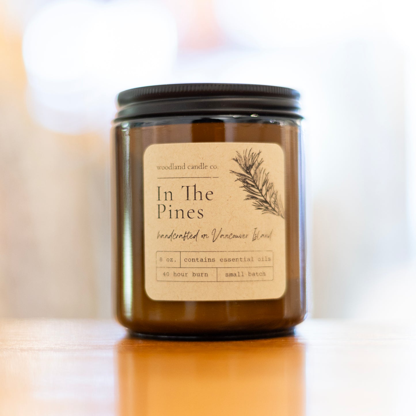 Woodland Candle Co. | 8oz Glass Candle