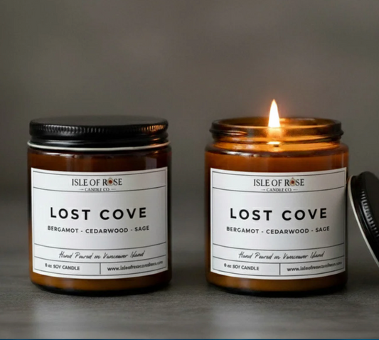 Isle of Rose | Glass Soy Candles