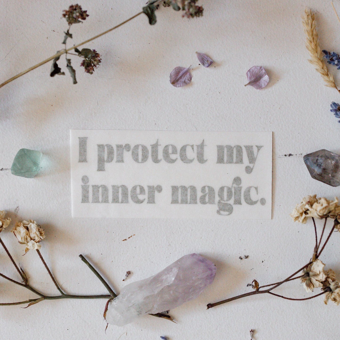 Mirror Mantra | Inspirational Stickers
