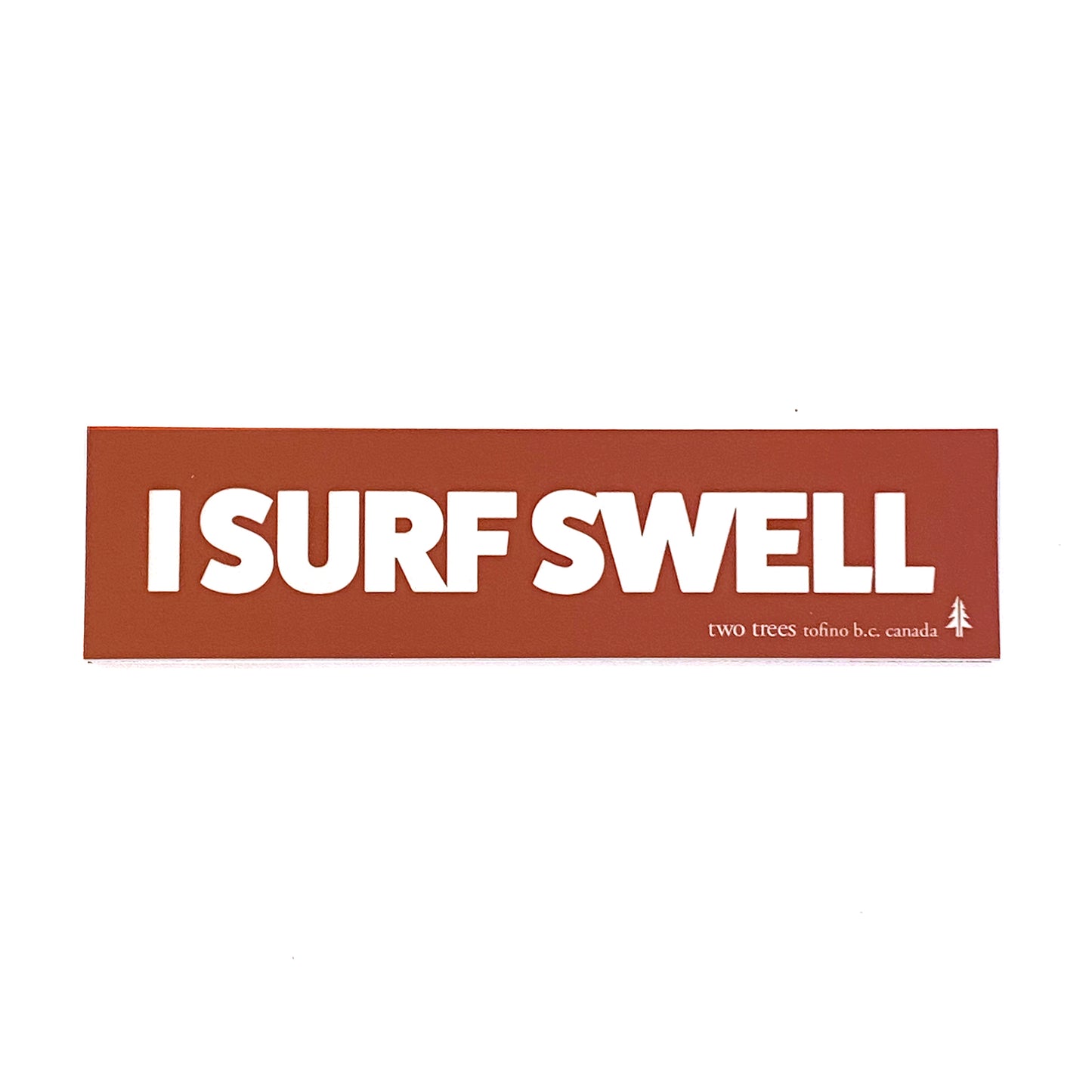 Two Trees | I Surf Swell Sticker