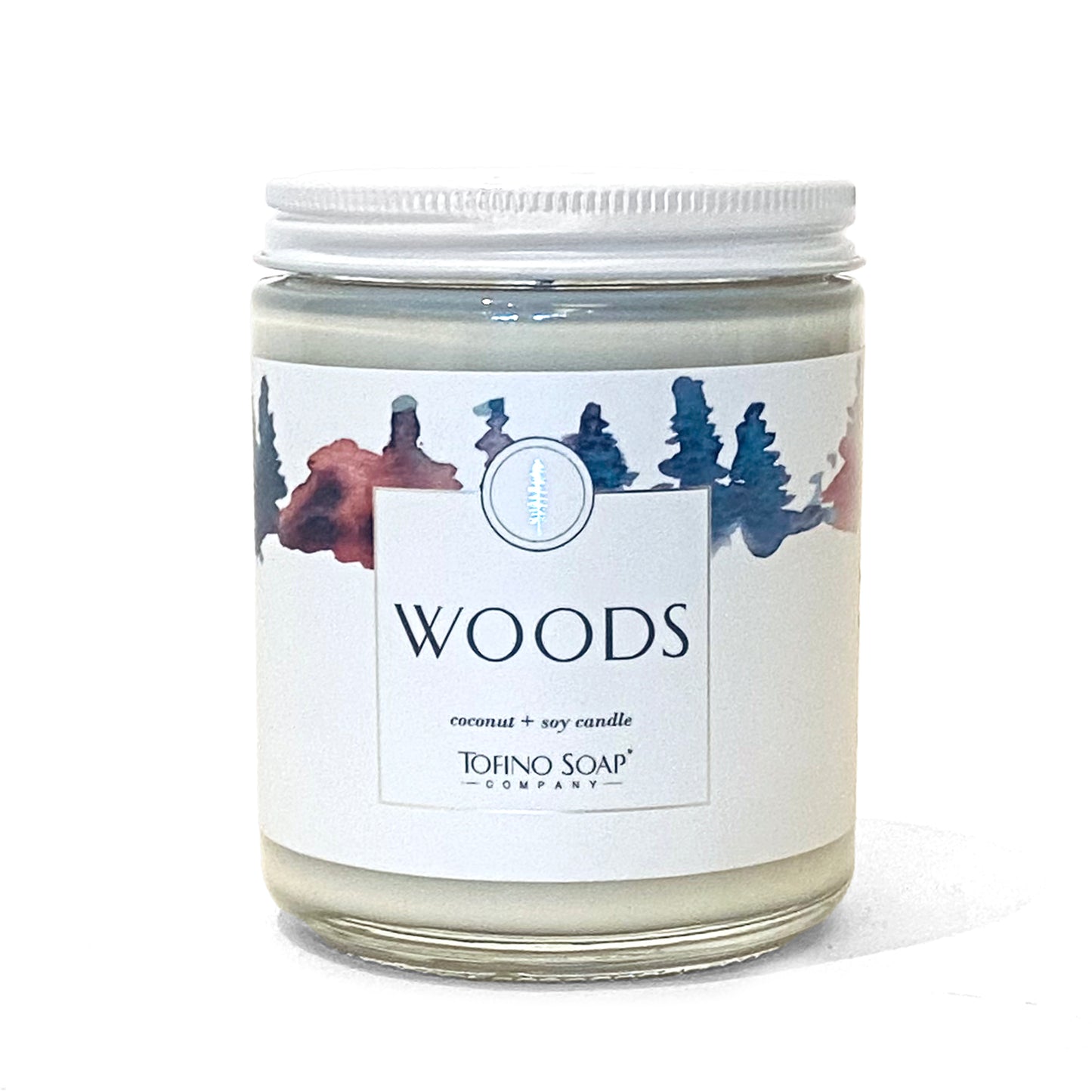TSC | Woods Natural Candle Glass 8oz