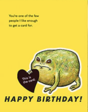 Hello Yellow Canary | Card 4x6”