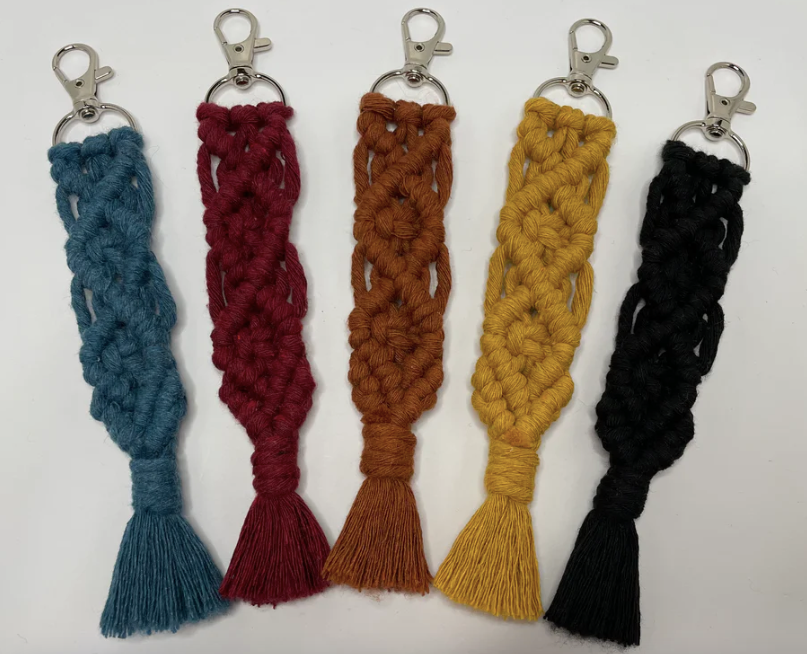 Van Isle Macrame | Classic Keychains