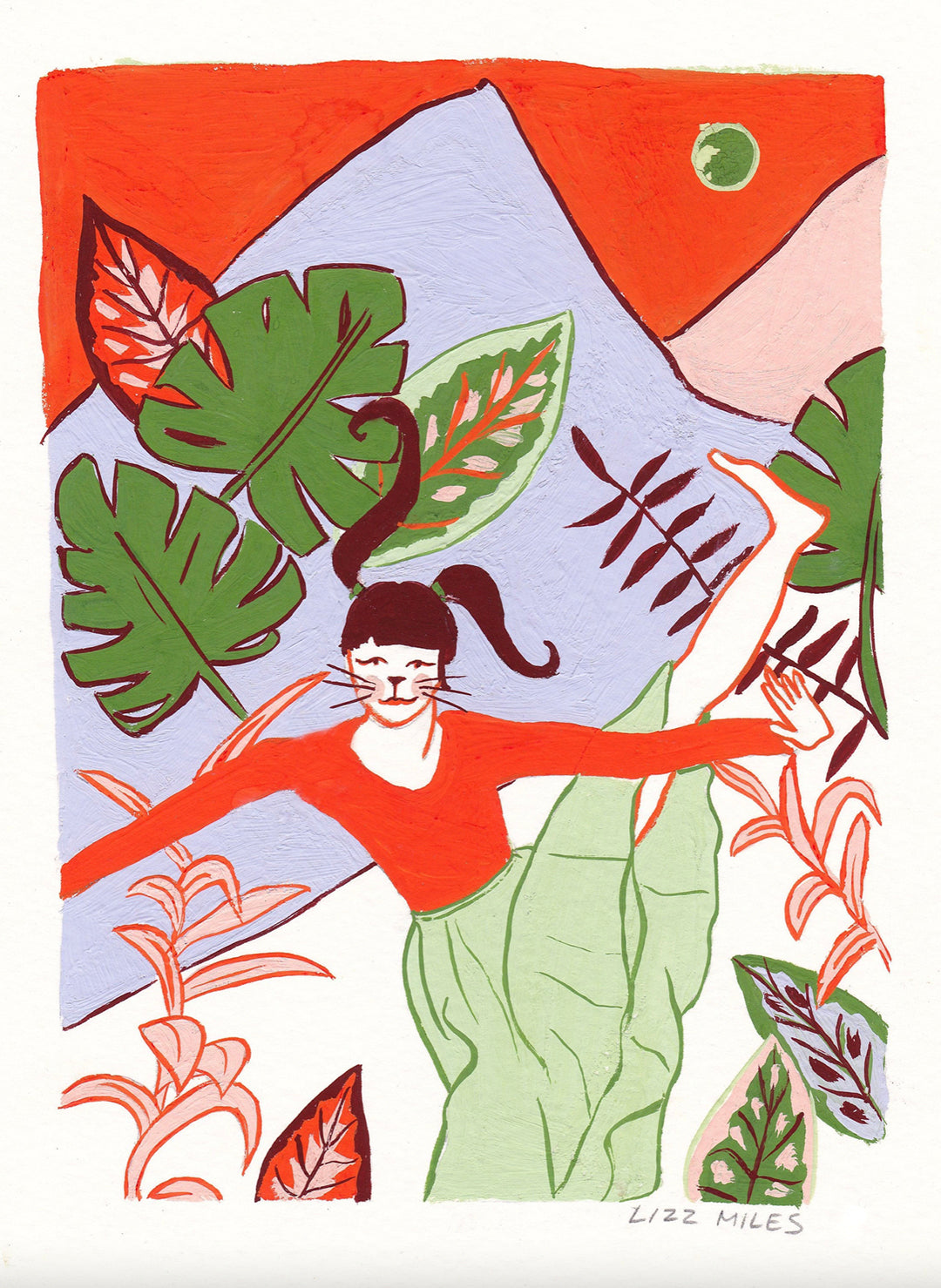 Lizz Miles Art Print