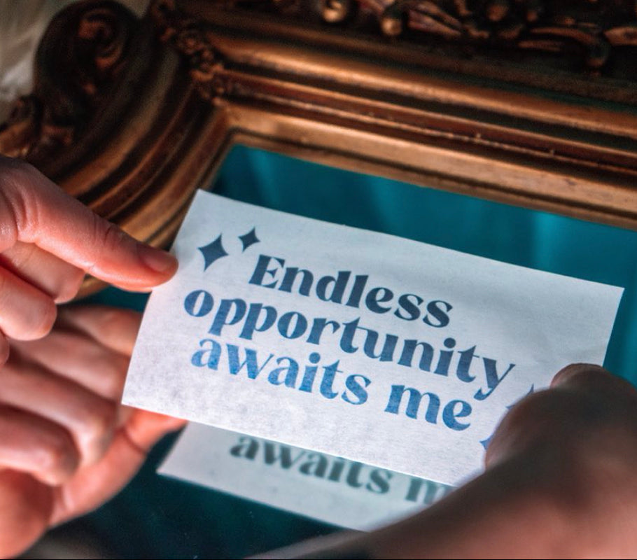 Mirror Mantra | Inspirational Stickers