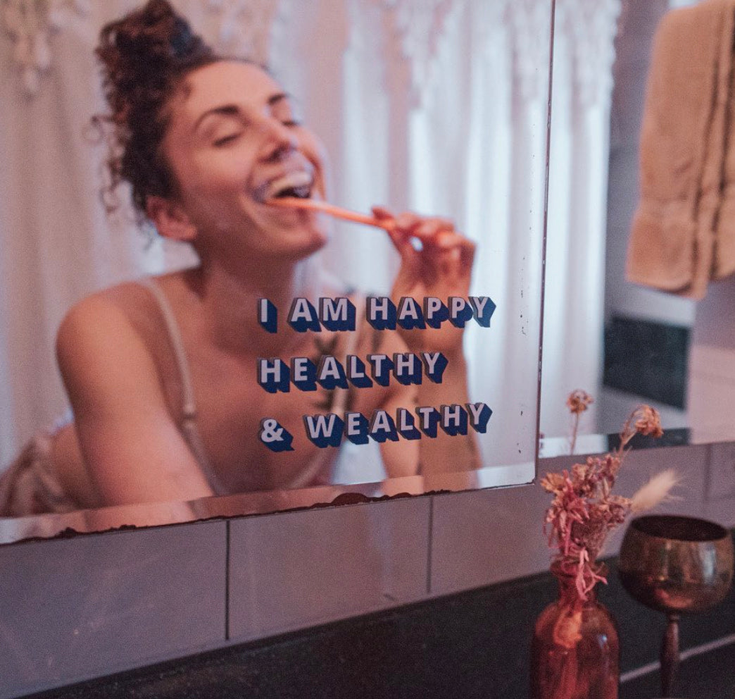 Mirror Mantra | Inspirational Stickers