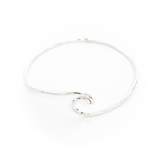 Silver Childrens' Wave Bracelet
