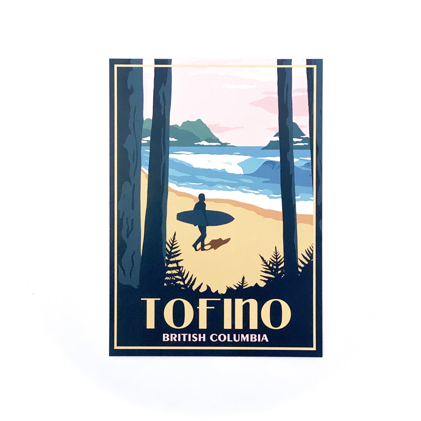 Little Blue Dog | Destination Postcard