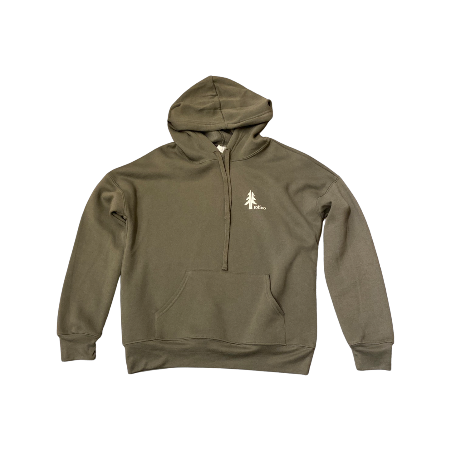 Two Trees Tofino | Bella Canvas Hoodie Dropshoulder Matching Cord