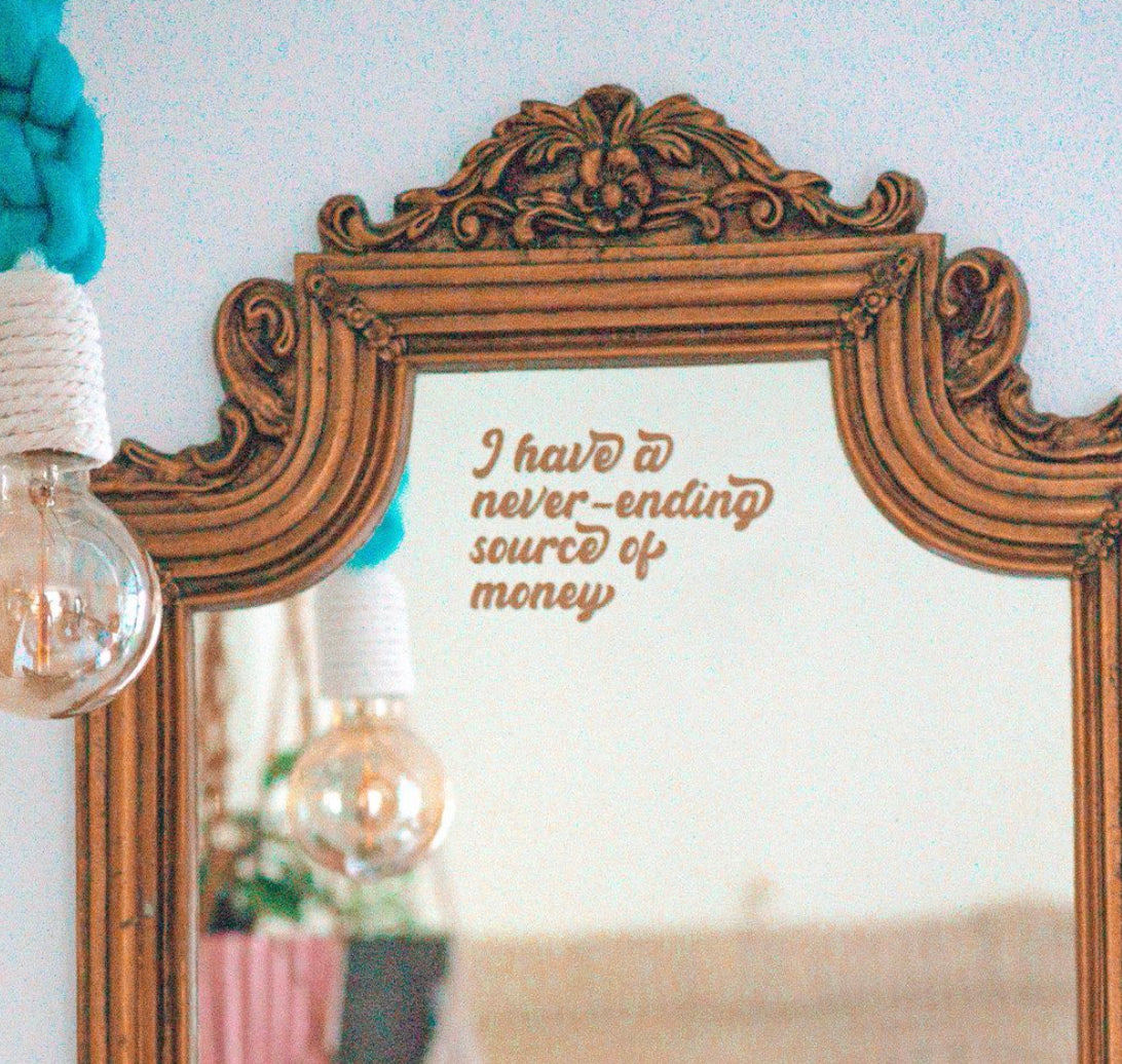 Mirror Mantra | Inspirational Stickers