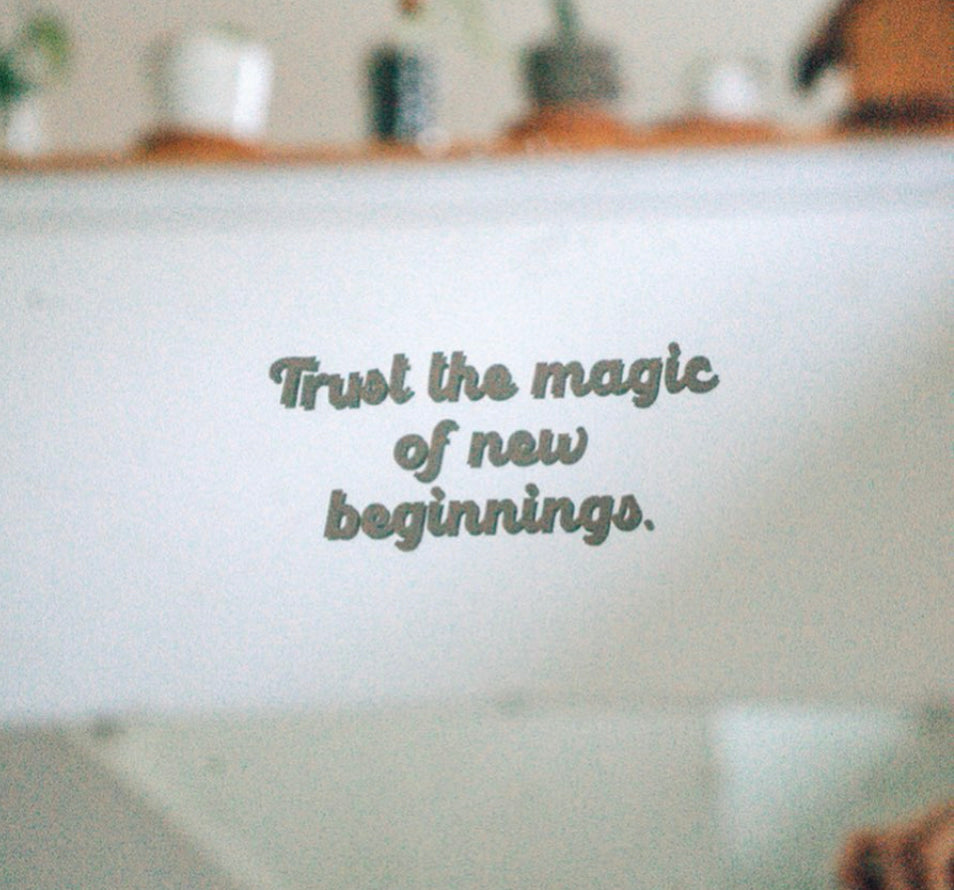 Mirror Mantra | Inspirational Stickers