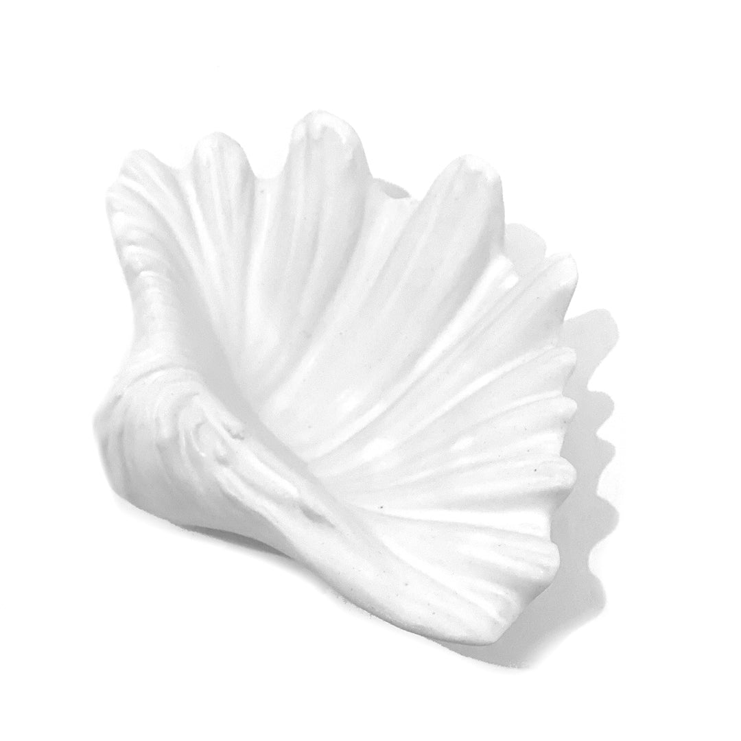 Kay Ceramic Sea Shell Soap Dish