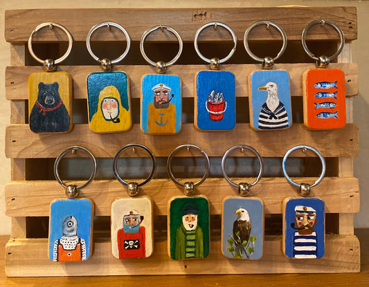 Lartdalex | Handpainted Mini Art Painted Keychains
