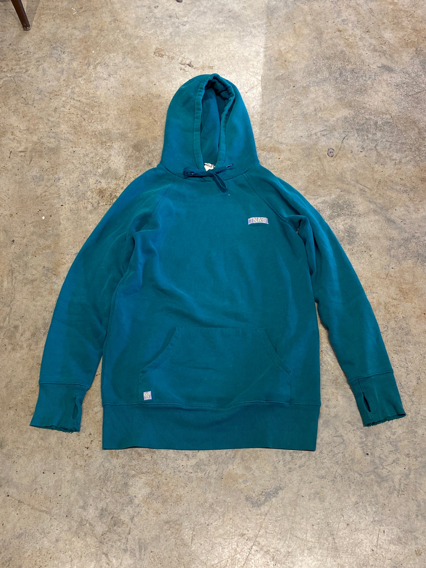 TNA Green Hoodie XSmall