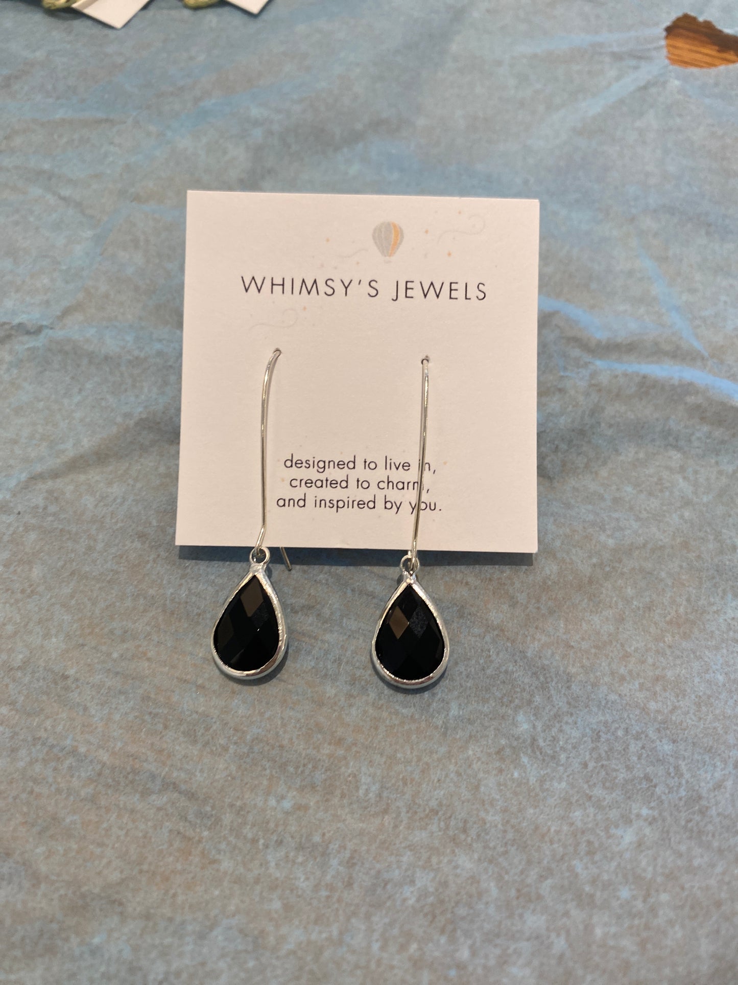 Whimsy’s Jewels | Kidney Hook Drop Earrings