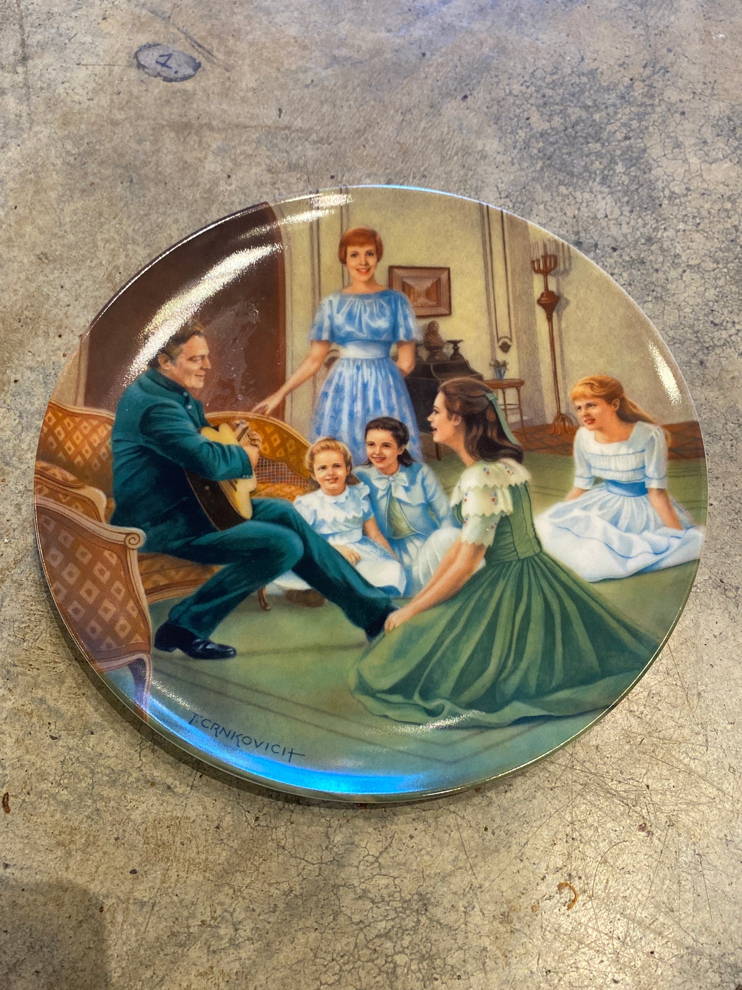 Knowles Sound of Music 1987 Edelweiss #5 Collector Plates