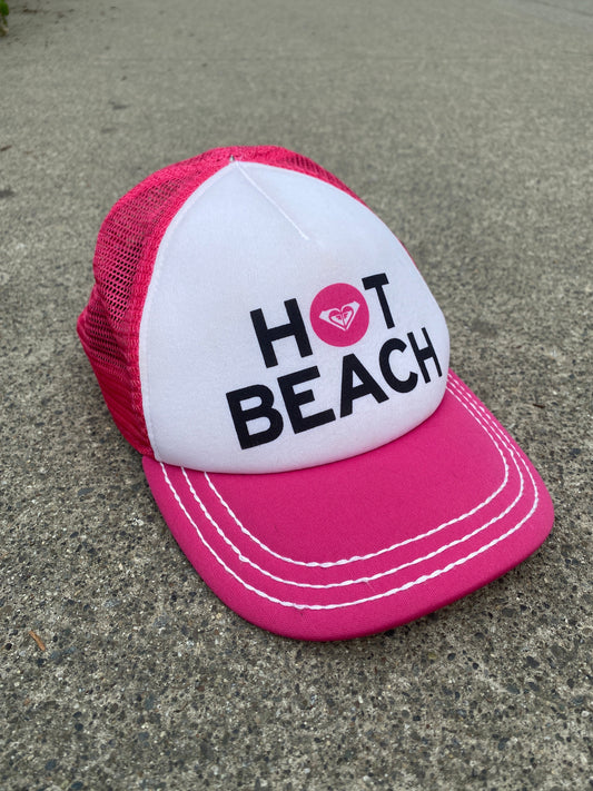Roxy Hot Beach Pink Trucker Hat