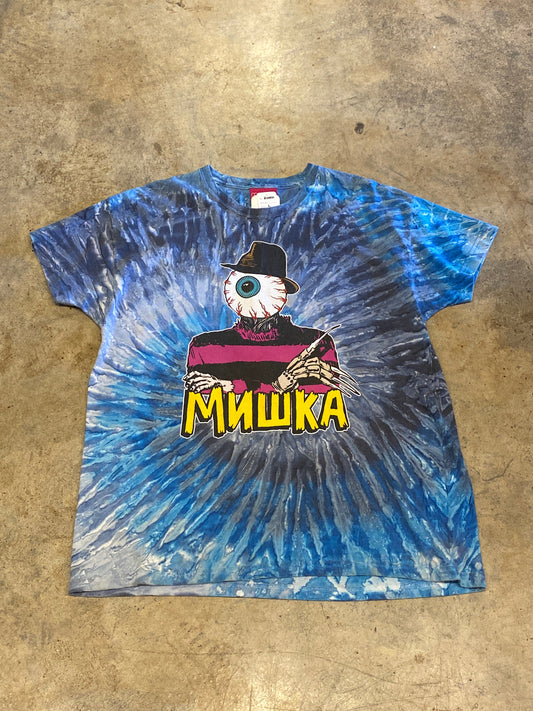 Mishka Large Tie Dye Eyeball freddy Tee RV050