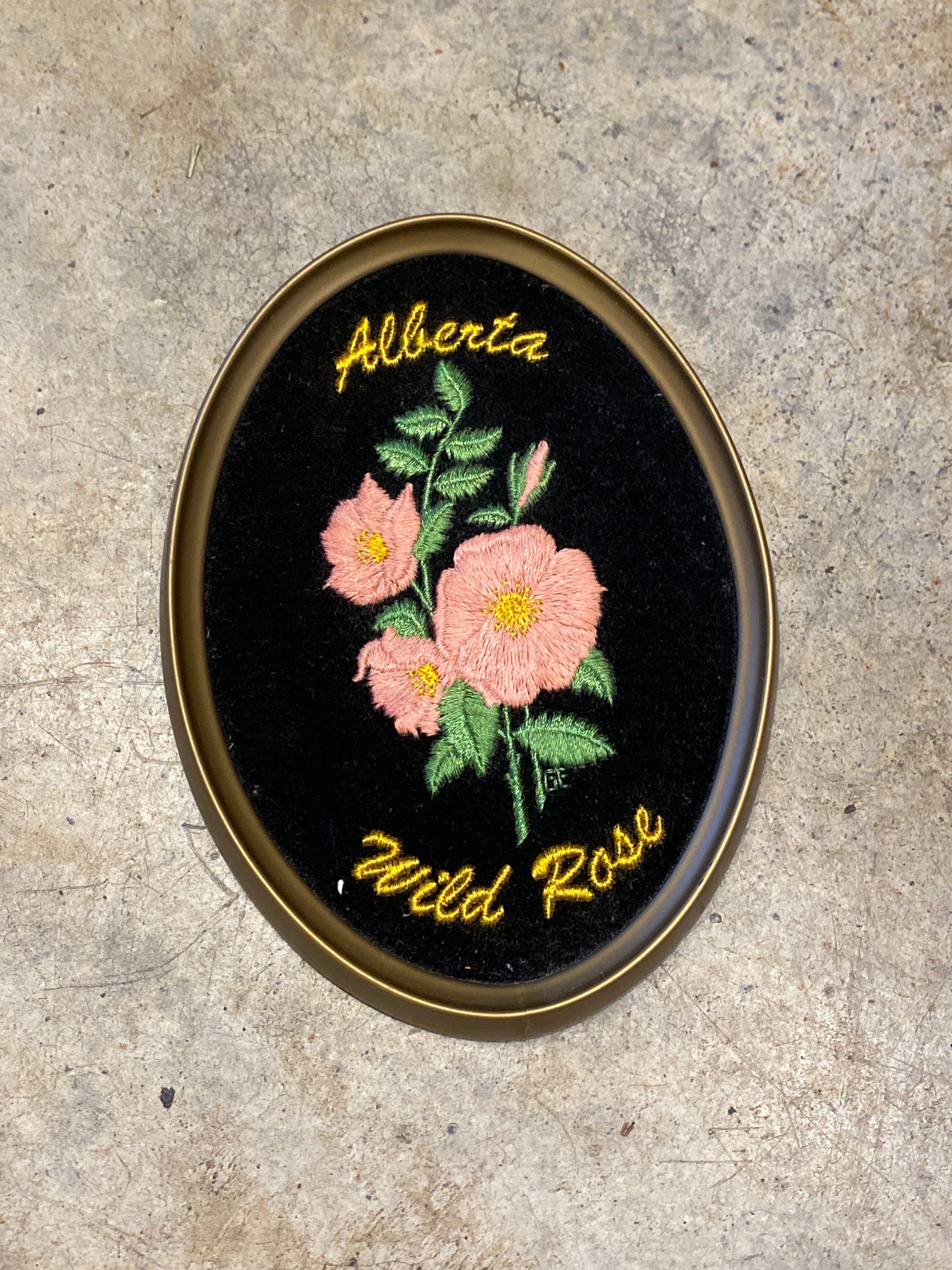 Ecstasy Alberta Rose Felted Wall Art Made in Canada