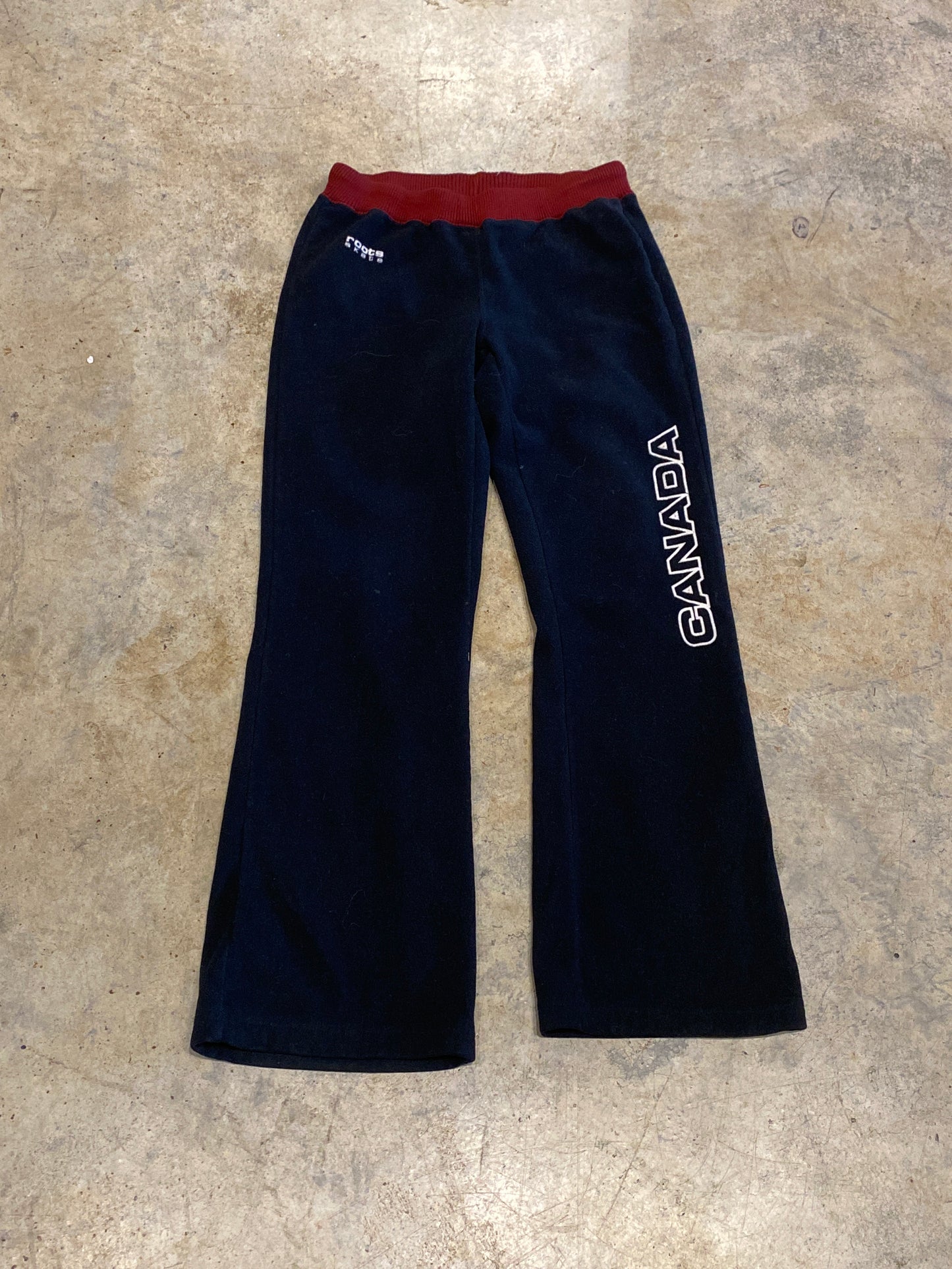 Roots Canada XXSmall Fleece Pants Made in Canada