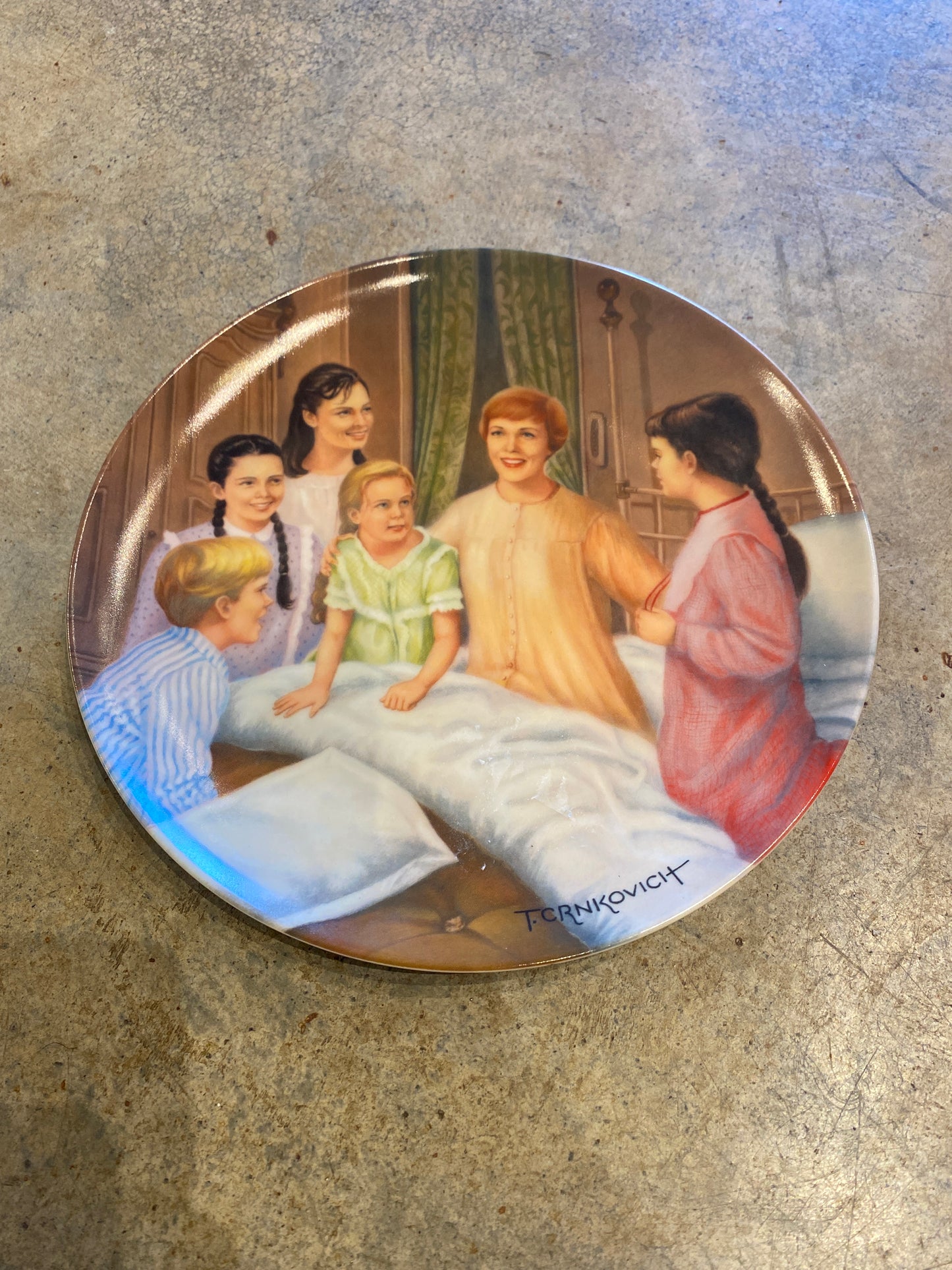 Knowles Sound of Music 1986 My Favorite Things #3 Collector Plates