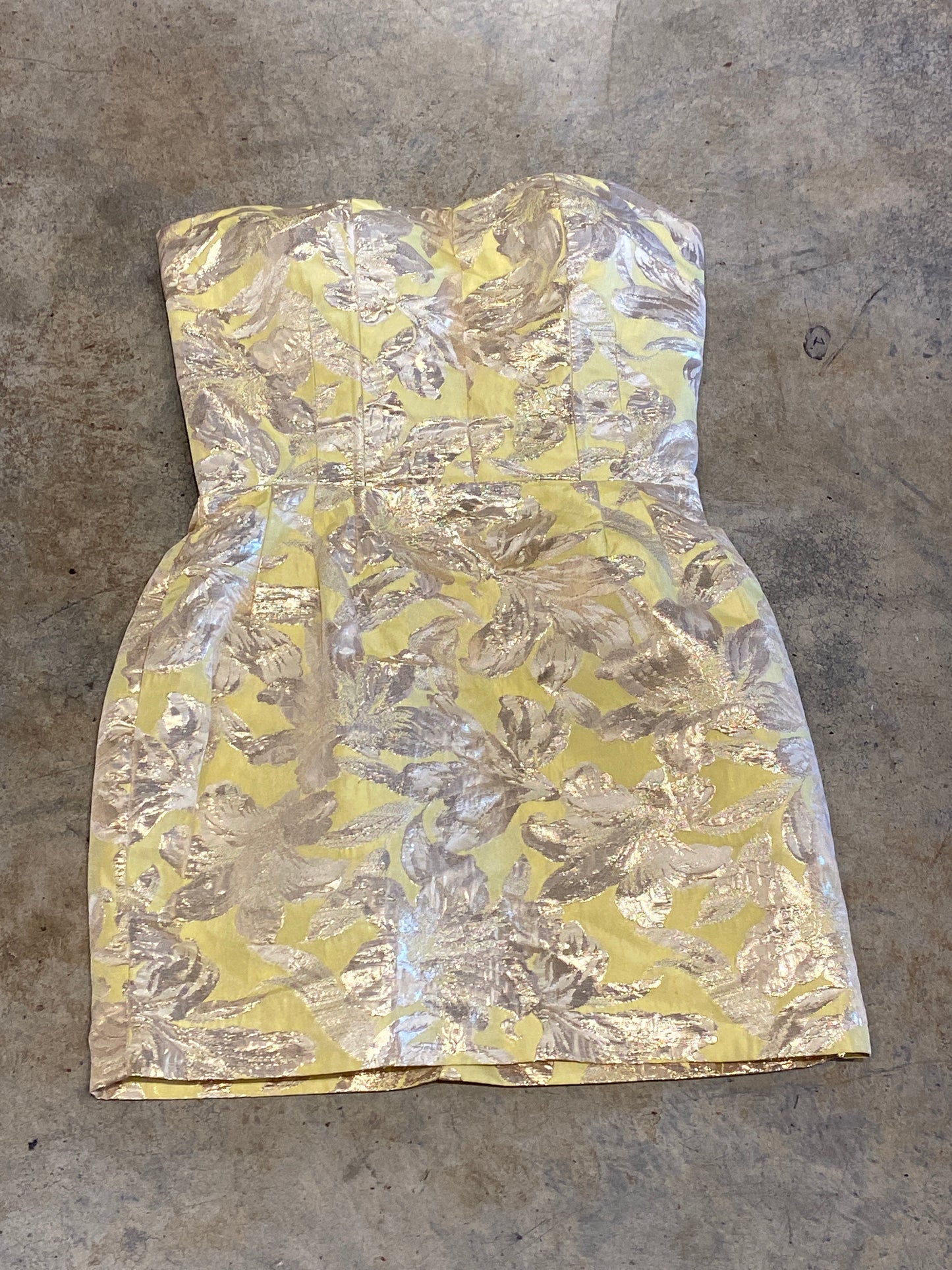 Rush Couture Yellow Gold Dress