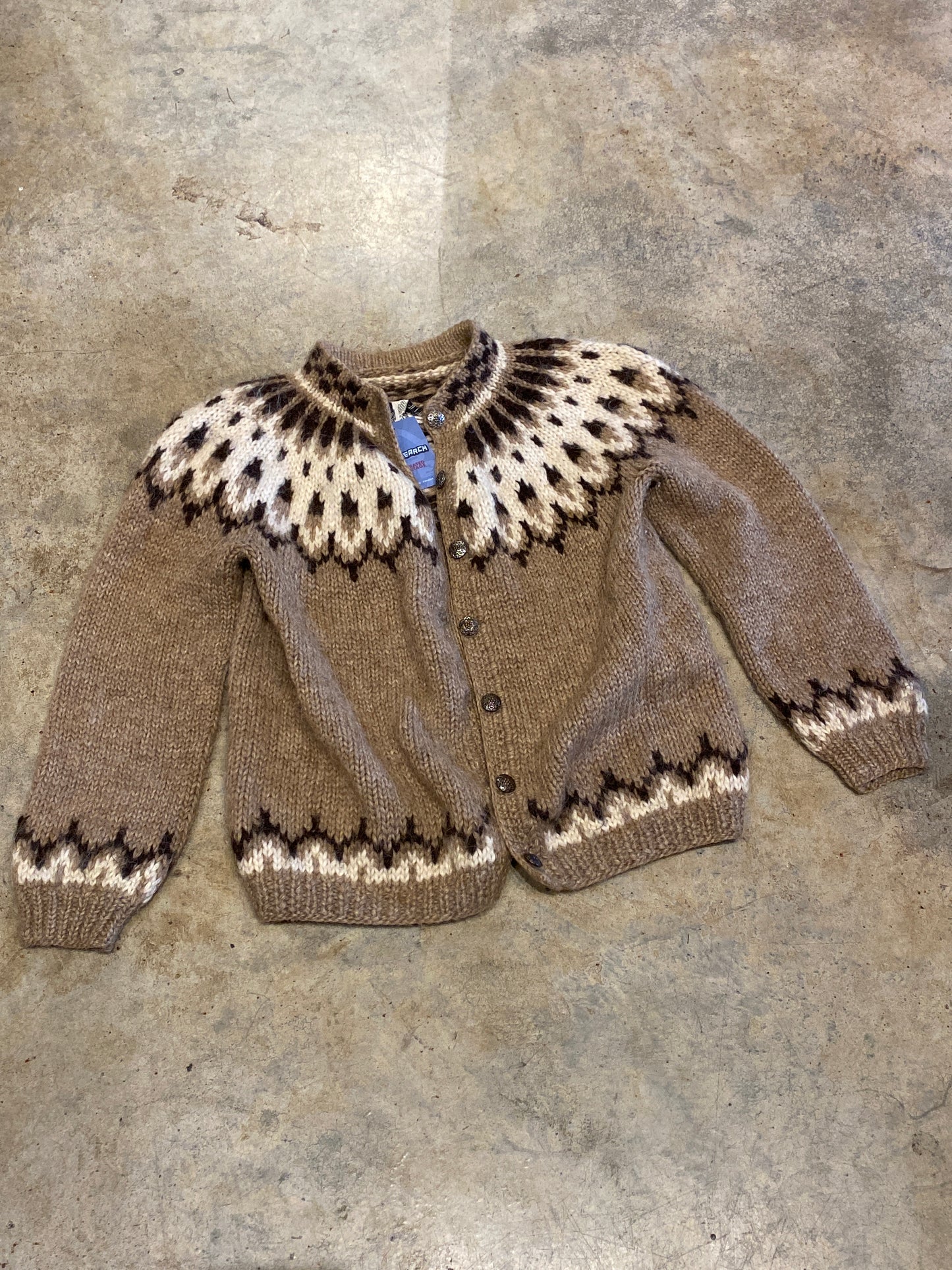 Icelook Iceland Wool Sweater Vintage