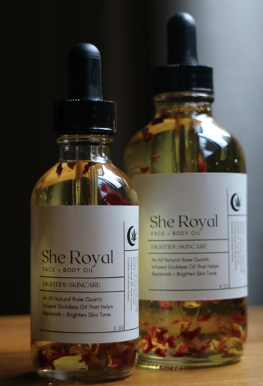 HighTide She Royal Face And Body Oil