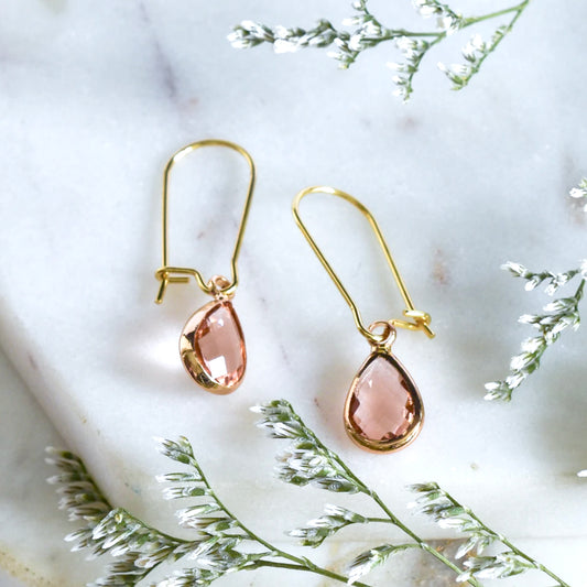 Whimsy’s Jewels | Kidney Hook Drop Earrings