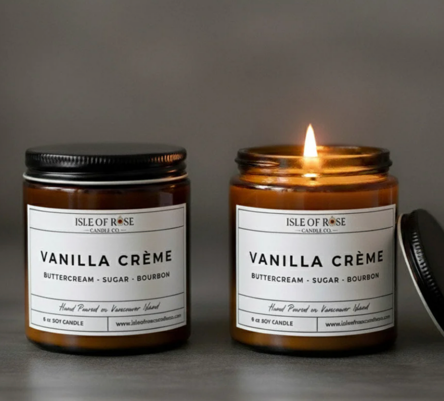 Isle of Rose | Glass Soy Candles