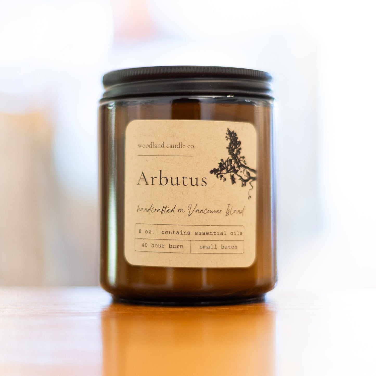 Woodland Candle Co. | 8oz Glass Candle