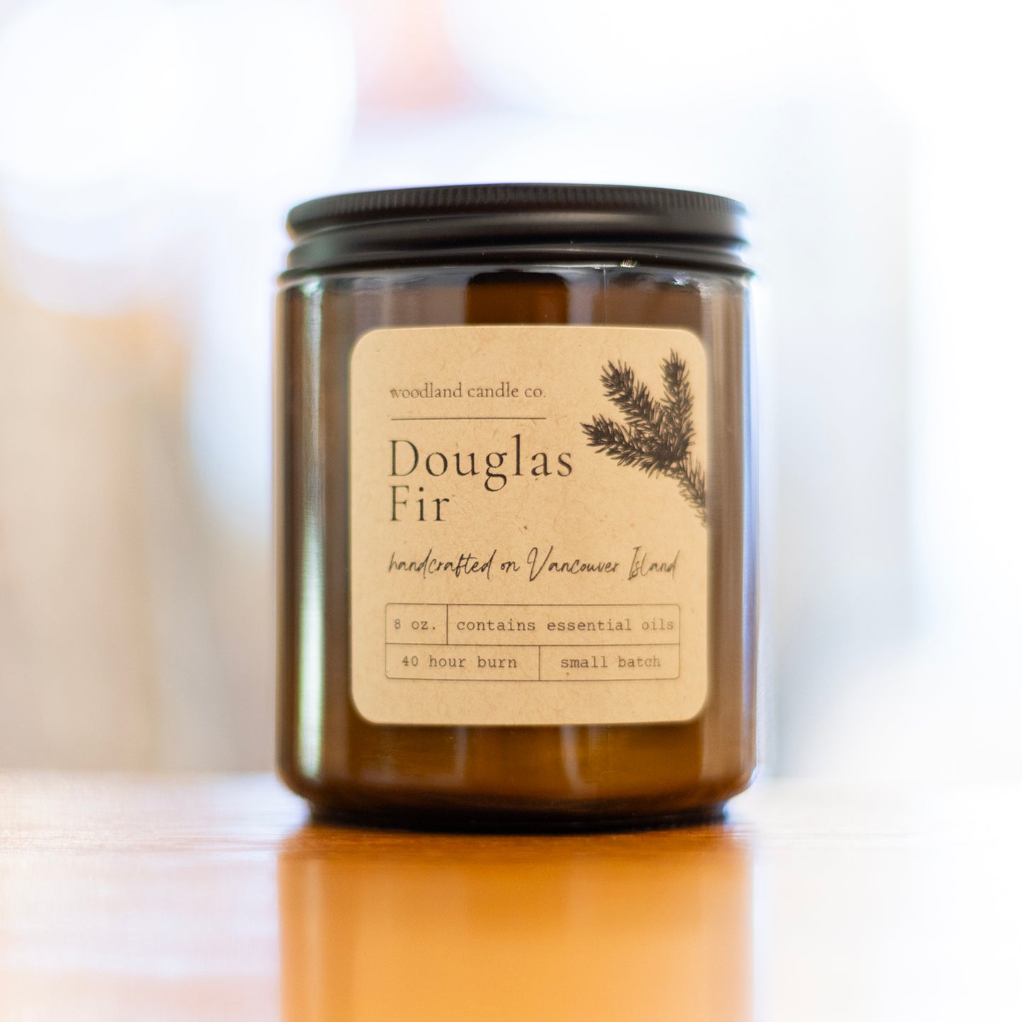 Woodland Candle Co. | 8oz Glass Candle