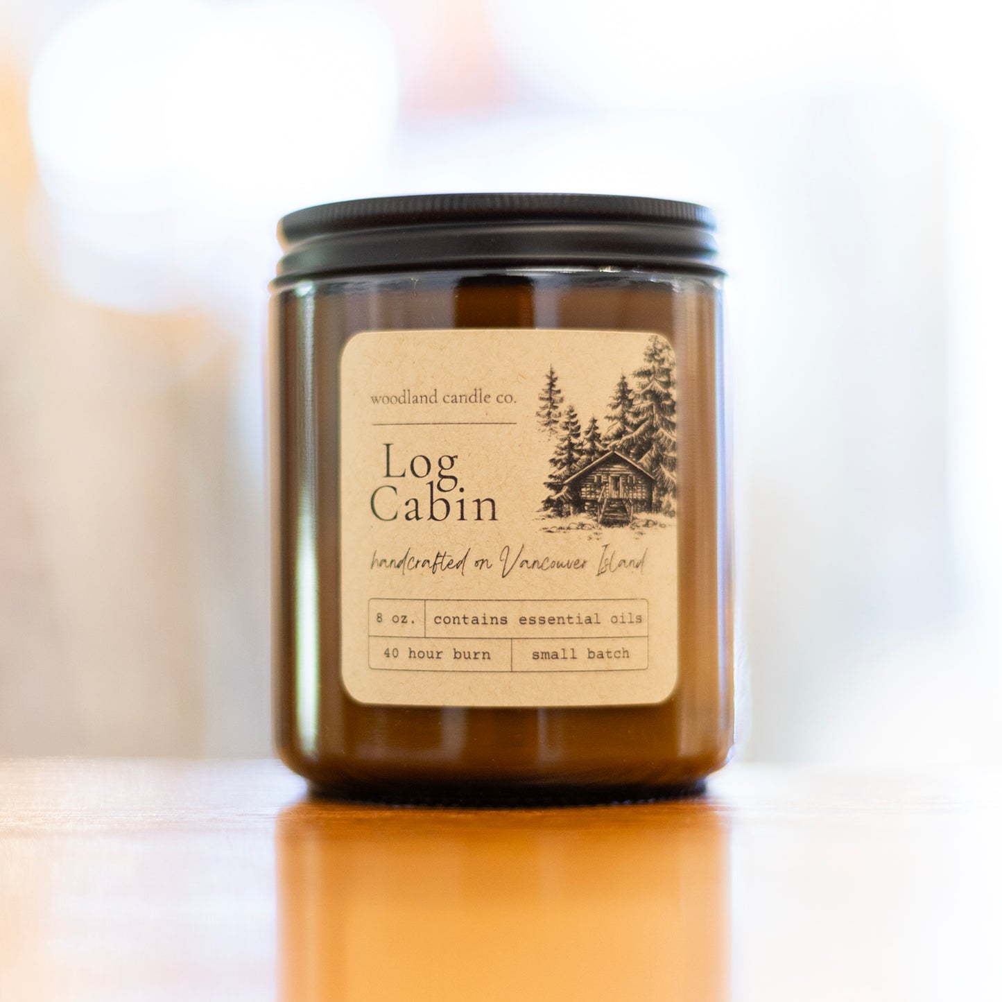 Woodland Candle Co. | 8oz Glass Candle