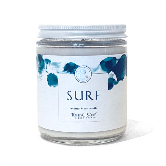 TSC | Surf Natural Candle Glass