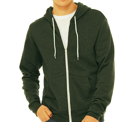 Two Trees Tofino Zip-Up Hoodie - Bella Canvas