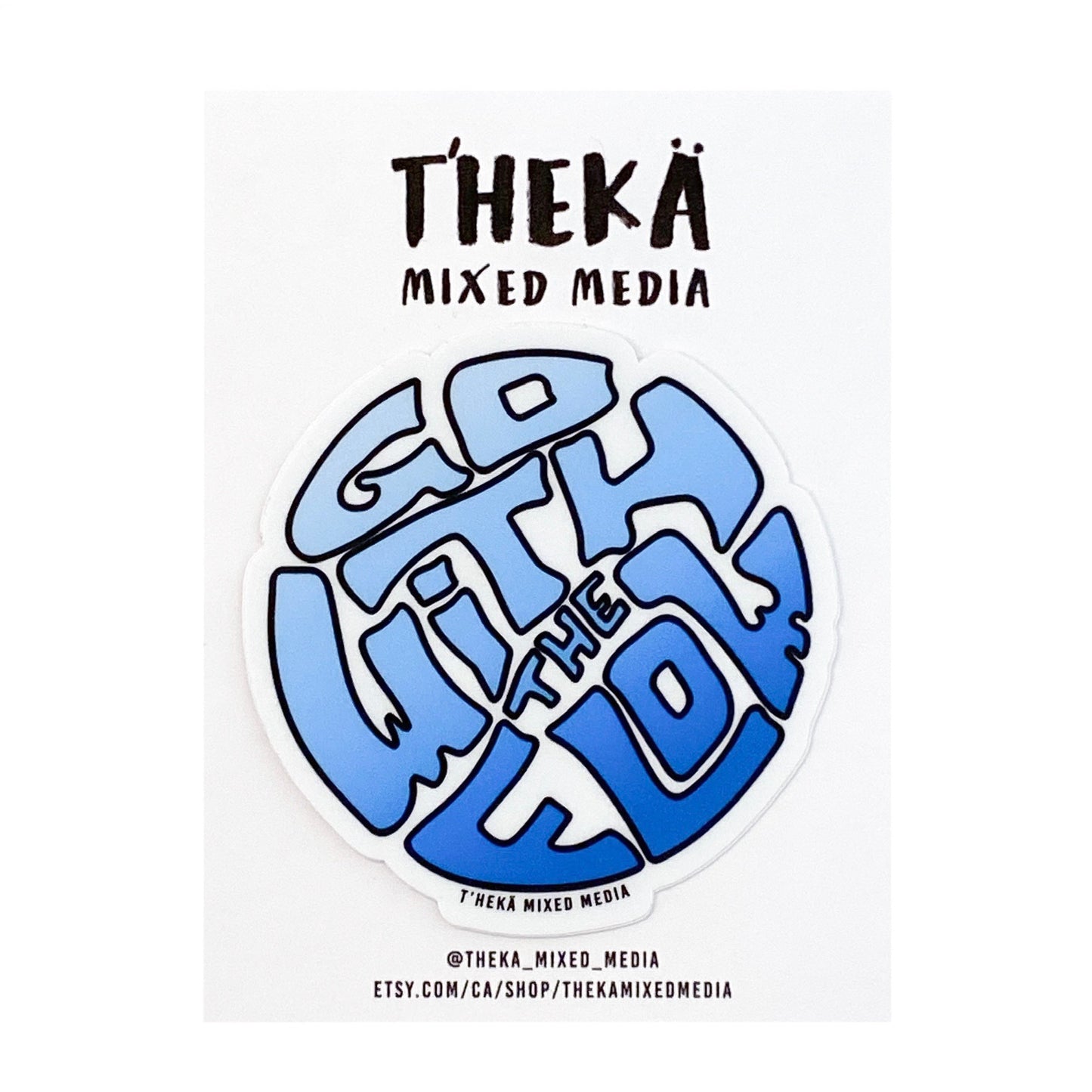 Theka Vinyl Sticker
