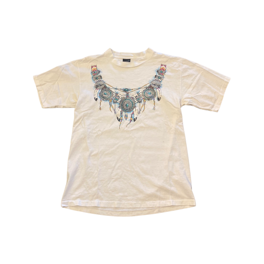 Thrift Diamond Dust Dreamcatcher White SS T-Shirt (Large)