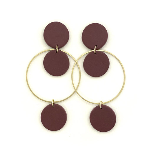 Kaju Earrings - Hoops