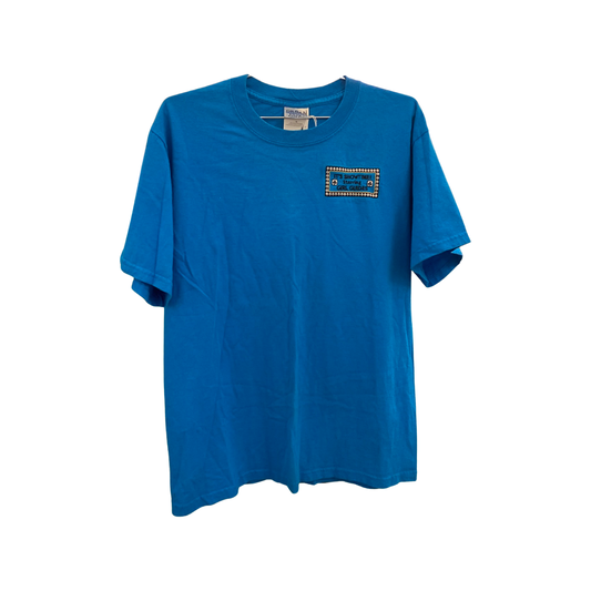 Thrift Gildan It’s Showtime! Girl Guides Blue SS T-Shirt (Medium)