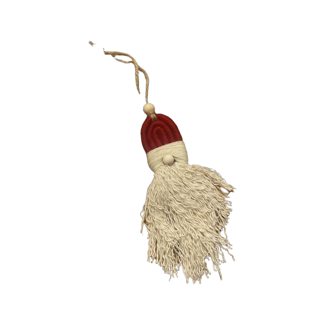 Santa Nisse Handmade Ornament