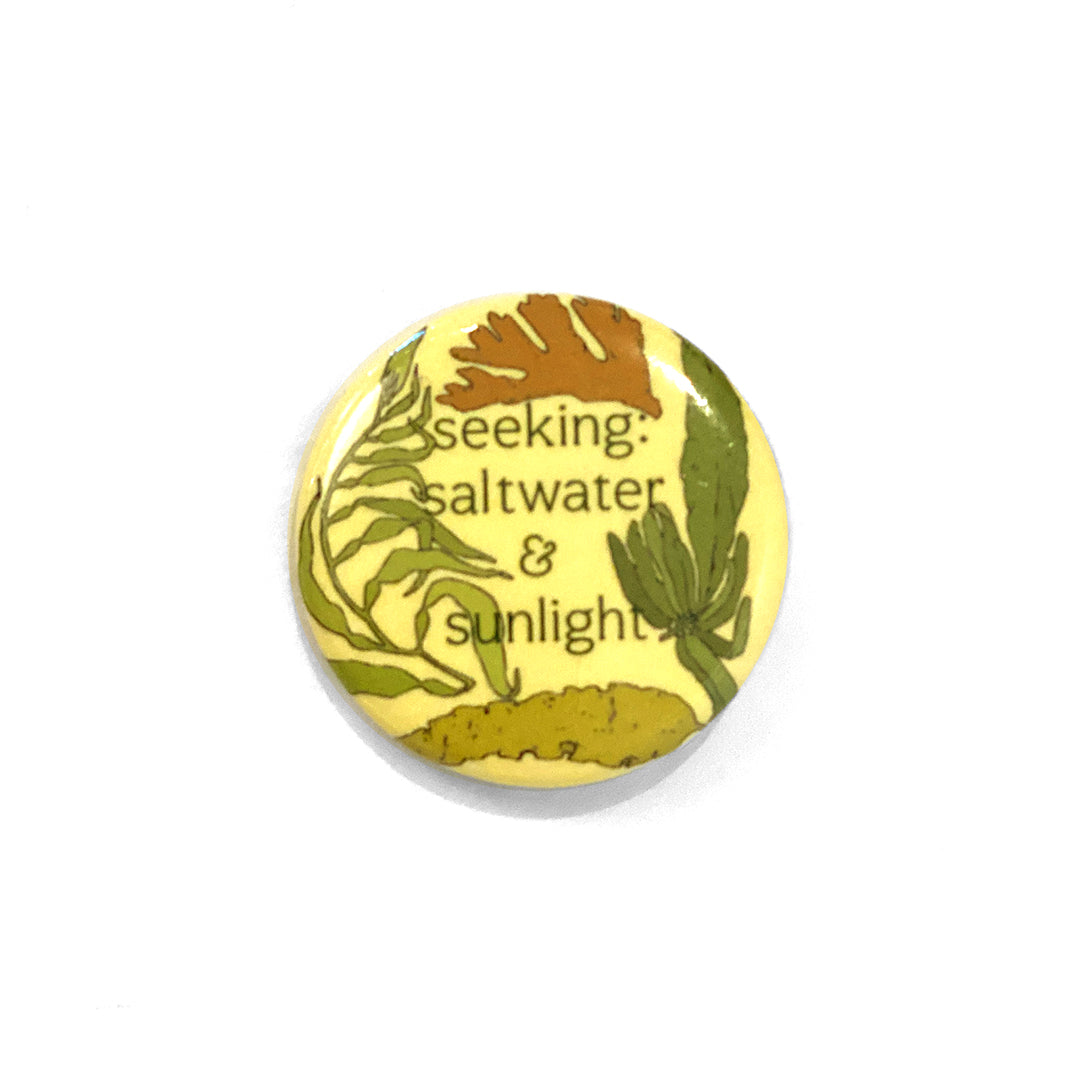 Hello Yellow Canary - 1.5” Large Button Pin