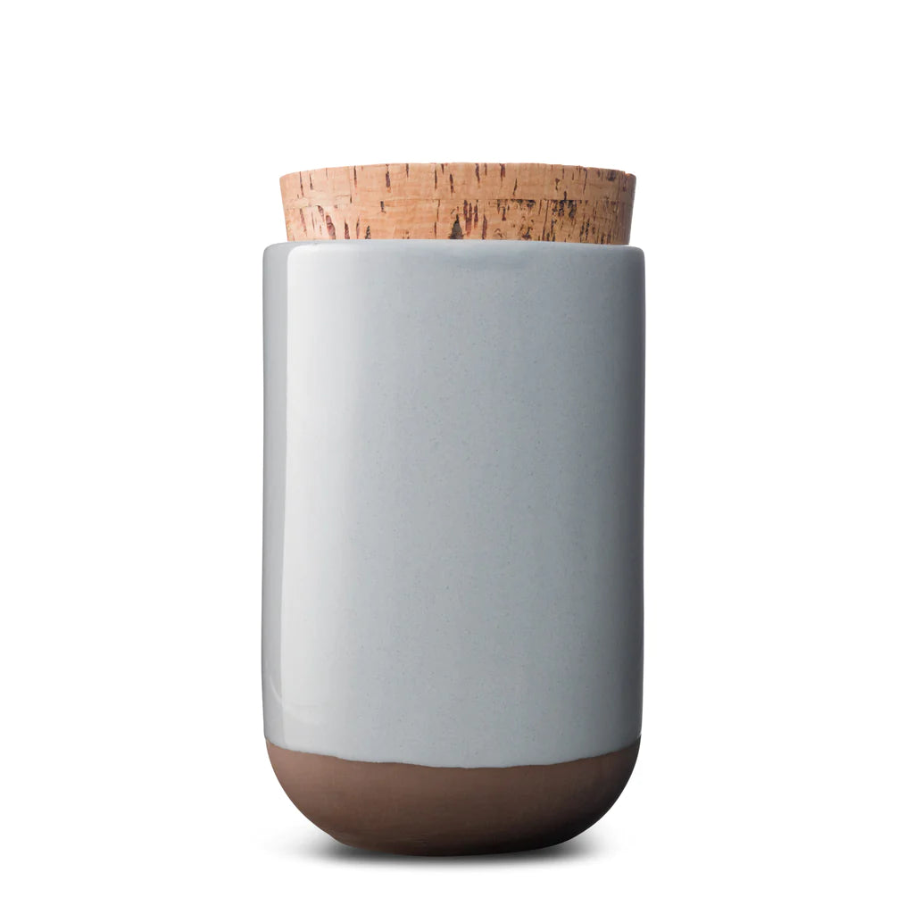 Daniela Petosa Canister With Cork Lid